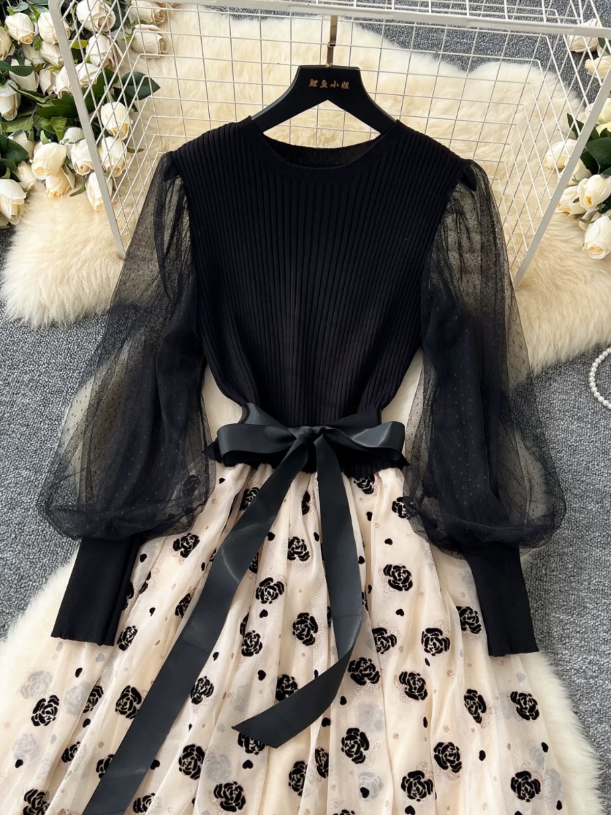 All mixed up sweater dress FD1317 images